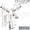 Bristan Regency Basin Mixer Pop-Up Waste Spares